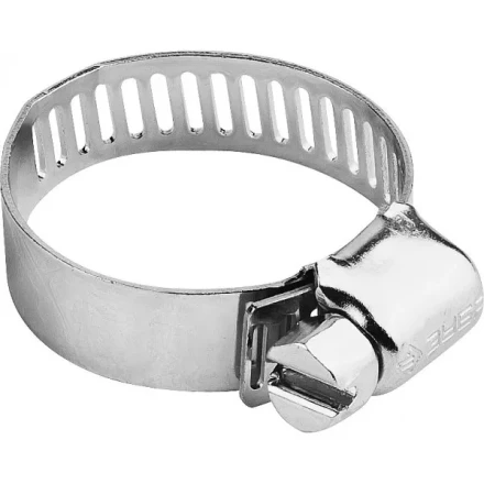 Хомуты ЗУБР "ЭКСПЕРТ", оцинкованные, просечная лента 8 мм, 10-16 мм, 10 шт 37803-10-16-10 купить в Надыме