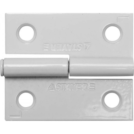 Петля дверная STAYER &quot;MASTER&quot; разъемная, цвет белый, левая, 50мм 37613-50-2L купить в Надыме