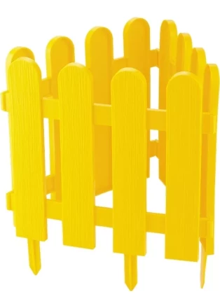 Забор декоративный "Кантри" 29 х 224 см желтый PALISAD 65002 купить в Надыме