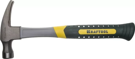 Молоток-гвоздодер RIP 450 г с фиберглассовой рукояткой, KRAFTOOL 20281-450 20281-450 купить в Надыме