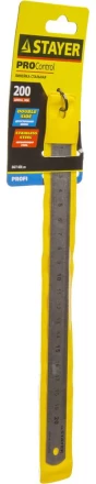 Линейка STAYER "PROFI" нержавеющая, двухсторонняя гравированная шкала, 0,2м 3427-020_z01 купить в Надыме