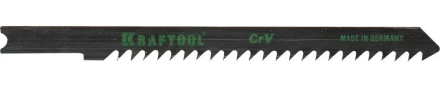 Полотна KRAFTOOL, U111C, для эл/лобзика, Cr-V, по дереву, ДВП, ДСП, грубый рез, US-хвост., шаг 3мм, 75мм, 2шт 159631-3 купить в Надыме