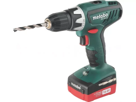 Дрель-шуруповерт аккумуляторный Metabo BS 14,4 Li в кейсе патрон до 13 мм купить в Надыме