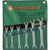 Набор ключей разрезных 8-19мм 6предметов  Jonnesway W24106S 47328 купить в Надыме