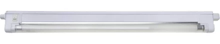 Светильник люминесцентный СВЕТОЗАР модель "СЛ-120" с плафоном и выключателем, лампа Т4, 600x22x44мм, 20Вт SV-57551-20 купить в Надыме