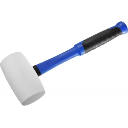 Киянка ЗУБР &quot;ПРОФЕССИОНАЛ&quot; резиновая белая, с фиберглассовой ручкой, 900г 20531-900_z02 купить в Надыме