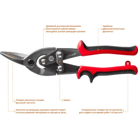 Ножницы по металлу двухрычажные серия МАСТЕР купить в Надыме