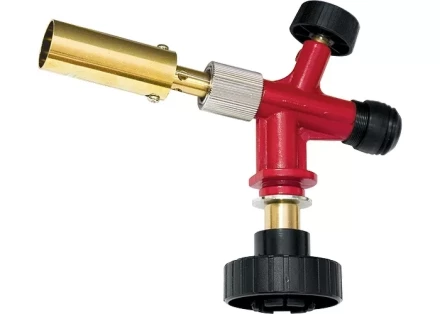 Профессиональная горелка на газовый баллон пьезоподжиг металлический корпус Matrix 91426 купить в Надыме