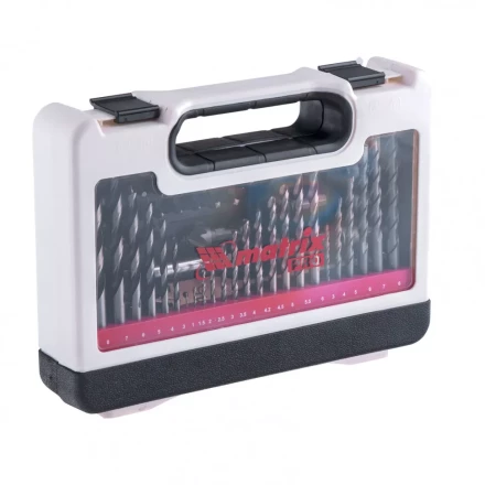 Набор сверл комбинированный по металлу 1-6 мм бетону 3-8 мм дереву 3-8 мм перки биты 30 шт адаптер головки 8 шт 71 предмет Pro Matrix 725671 купить в Надыме