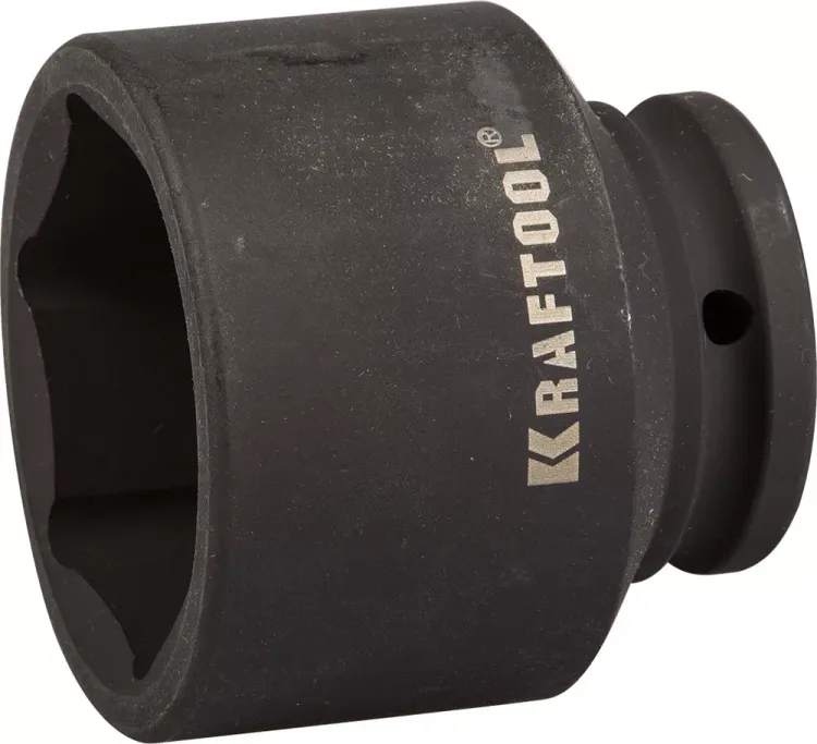 Торцовая головка KRAFTOOL "INDUSTRIE QUALITAT" ударная (3/4"), FLANK, Cr-Mo, фосфатированная, 55 мм 27945-55_z01 купить в Надыме