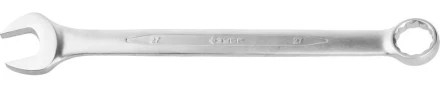 Ключ ЗУБР "ПРОФИ" гаечный комбинированный, Cr-V сталь, хромированный, 27мм 27022-27 купить в Надыме