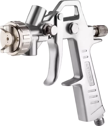 Краскопульт пневматический STAYER "MASTER" ORION, c верхним бачком, 1,5мм 06471-1.5 купить в Надыме