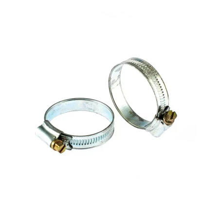 Хомуты металлические червячные 35-51 мм ширина 12 мм английский тип W1 2 шт Сибртех 47669 купить в Надыме