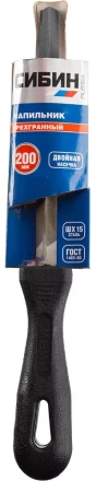 Напильник СИБИН трехгранный с пластиковой рукояткой, 200мм 16703-20 купить в Надыме