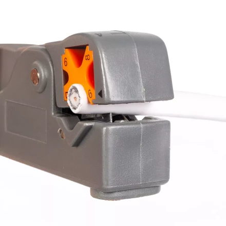 Стриппер КВТ КС-332 для снятия изоляции с коаксиального кабеля (85449) купить в Надыме