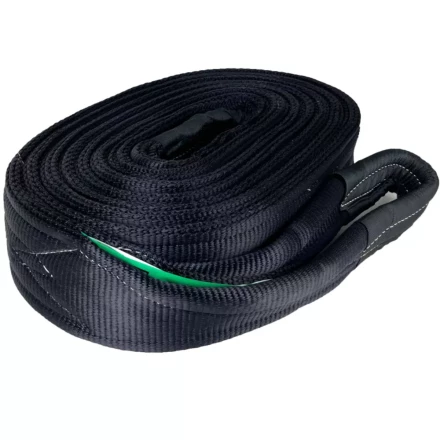 Трос буксировочный динамический HITCH PROF Лента масса авто 13т разрывная 39т 8м петля-петля (SZ071514) купить в Надыме