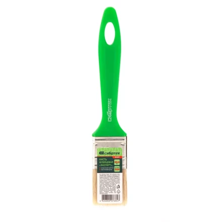 Кисть флейцевая "Эксперт", 35 x 8, натуральная щетина, пластиковая ручка Сибртех 83307 купить в Надыме