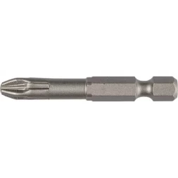 Биты "ЕХPERT" торсионные кованые, обточенные, KRAFTOOL 26121-2-50-2, Cr-Mo сталь, тип хвостовика E 1/4", PH2, 50мм, 2шт 26121-2-50-2