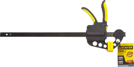Струбцина STAYER "PROFI" ручная пистолетная, 300мм 32242-30 купить в Надыме