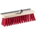 Щетка GRINDA "EURO" уличная без ручки, с мет скребком, буковая колодка, жесткая щетина, мет держатель для черенка, 30см 39195-30 купить в Надыме