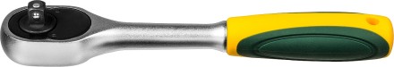 Трещотка для торцовых головок KRAFTOOL &quot;EXPERT&quot;, Сr-V сталь, 72 зубца, 1/4&quot; 27791-1/4_z02 купить в Надыме
