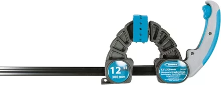 Струбцина реечная быстрозажимная,пластиковый корпус,рычажный храповый механизм,18"/450 мм GROSS 20709 купить в Надыме