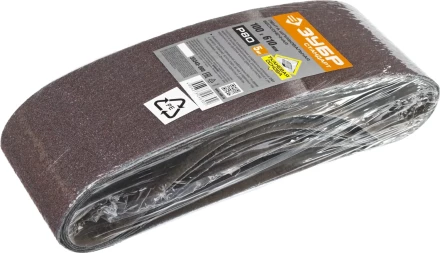 Лента шлифовальная бесконечная ЗУБР "СТАНДАРТ" на тканевой основе, для ЛШМ, P80, 100х610мм, 5 шт 35343-080 купить в Надыме