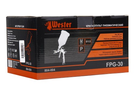 Краскопульт пневматический WESTER FPG-30  профи купить в Надыме