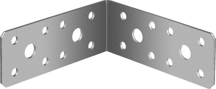 ЗУБР УК-2.0, 35 x 90 x 90 x 2 мм, цинк, крепежный уголок (310126-35-090) купить в Надыме
