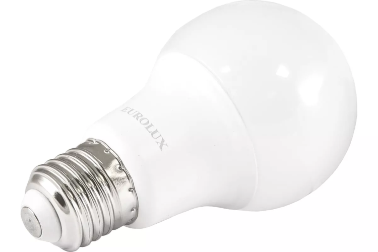 Лампа светодиодная EUROLUX LL-E-A60-9W-230-2,7K-E27 76/2/13 купить в Надыме