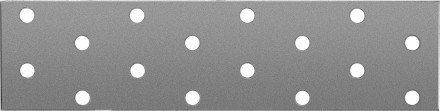 ЗУБР ПС-2.0, 40 x 160 x 2 мм, цинк, соединительная пластина (310256-040-160) купить в Надыме
