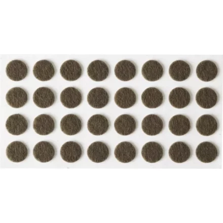 Накладки STAYER "COMFORT" на мебельные ножки, самоклеящиеся, фетровые, коричневые, круглые - диаметр 10 мм, 32 шт 40910-10 купить в Надыме