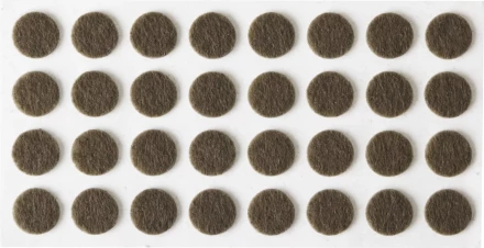 Накладки STAYER "COMFORT" на мебельные ножки, самоклеящиеся, фетровые, коричневые, круглые - диаметр 10 мм, 32 шт 40910-10 купить в Надыме