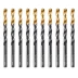 Сверло по металлу, 7 мм, HSS-Tin, Golden Tip, 10 шт. Denzel 717217 купить в Надыме