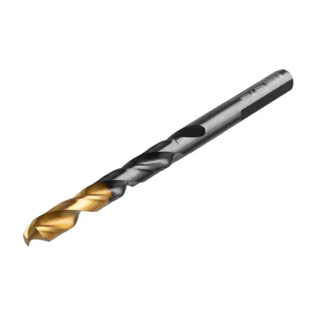 Сверло по металлу, 7 мм, HSS-Tin, Golden Tip, 10 шт. Denzel 717217 купить в Надыме