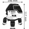 Нивелир лазерный GLL 3-50 BOSCH купить в Надыме