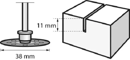 Диск алмазный отрезной SPEED CLIC SC545 38 мм Dremel купить в Надыме