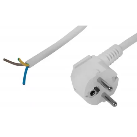 Шнур СВЕТОЗАР с вилкой соединительный для электроприборов, 3 м, 3600 Вт, 3*0.75кв.мм SV-55143-3 купить в Надыме