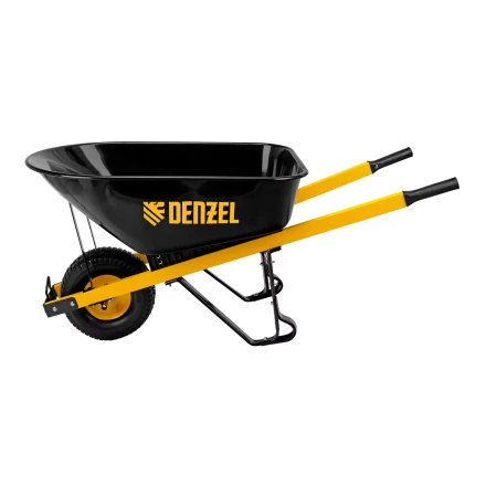 Тачка садово-строительная усиленная DENZEL 68999 одноколесная купить в Надыме
