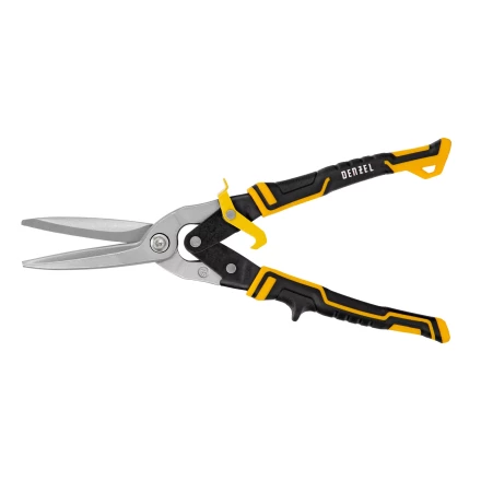 Ножницы по металлу, 315 мм Denzel 78373, прямой проходной рез, сталь-CrMo, трехкомпонентные рукоятки купить в Надыме