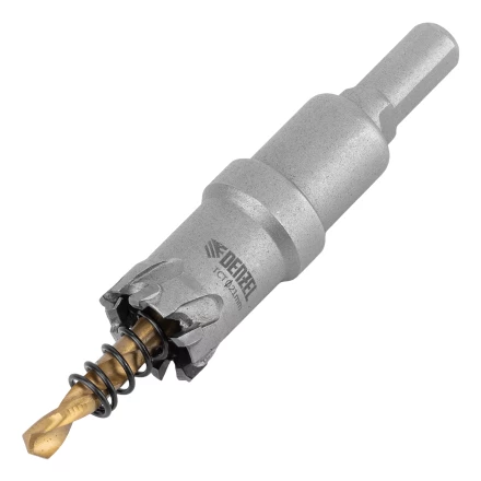 Коронка по металлу твердосплавная, 21 мм Denzel 724003 купить в Надыме