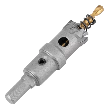 Коронка по металлу твердосплавная, 21 мм Denzel 724003 купить в Надыме