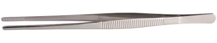 Пинцет ЗУБР д/электроники и точной механики, нерж. сталь, антимагнит, прямой, закругленные губки, 250мм 22211-1-250 купить в Надыме