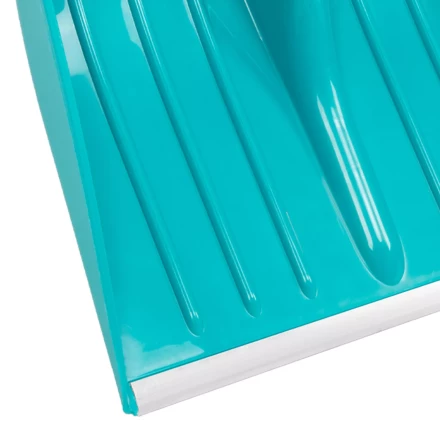 Лопата для уборки снега Palisad 61678, полипропилен, 450х450х1355 мм, алюминиевый черенок, усиленная, LUXE купить в Надыме