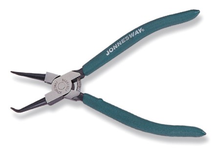 Щипцы для  стопорных колец  сжим загнутые  7&quot; AG010005  Jonnesway 47013 купить в Надыме