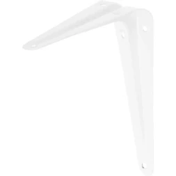 Уголок-кронштейн STAYER "MASTER", 125х100мм, белый 37401-1