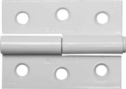 Петля дверная STAYER "MASTER" разъемная, цвет белый, левая, 65мм 37613-65-2L купить в Надыме