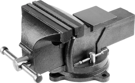 Тиски STAYER "STANDARD" слесарные с поворотным основанием, 200мм/ 17,5кг 3254-200 купить в Надыме