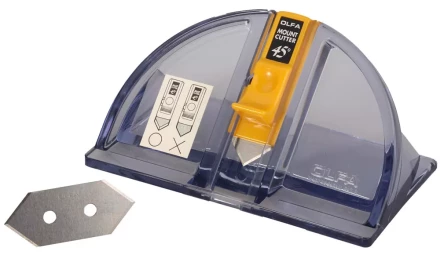 Набор OLFA Резак "MOUNT CUTTER" с наклоном лезвия 45 градусов с 2-мя лезвиями MCB OL-MC-45/2B купить в Надыме