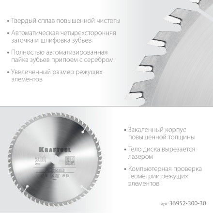 Диск пильный PRECISION, повышенный ресурс 36952-300-30 купить в Надыме